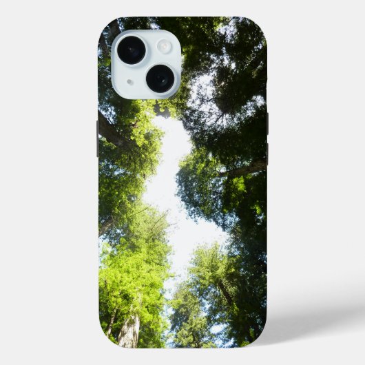 Cirkel van roodbaarzen in het nationale park Redwo Case-Mate iPhone Case (Achterkant)
