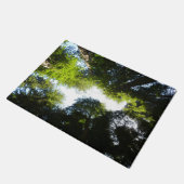 Cirkel van roodbaarzen in het nationale park Redwo Deurmat (Schuin)