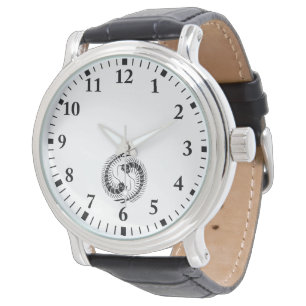Cirkel van tegenovergestelde duizendpoten horloge