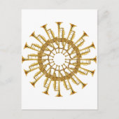 Cirkel van Trumpets Briefkaart (Voorkant)