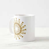 Cirkel van Trumpets Koffiemok (Voorkant links)