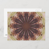 Cirkel van veren briefkaart (Voorkant / Achterkant)