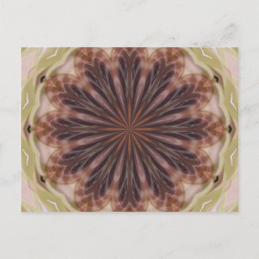 Cirkel van veren briefkaart (Voorkant)