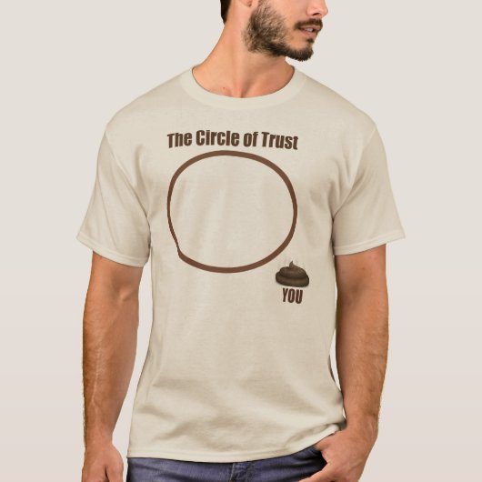 Cirkel van vertrouwen t-shirt (Voorkant)