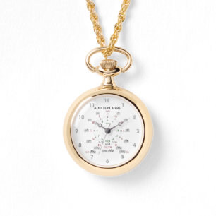 Cirkel van vijf gepersonaliseerde herdenkingsactie horloge