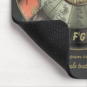 Cirkel van vijf -  gitaar gepersonaliseerd muismat (Hoek)