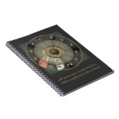 Cirkel van vijf -  gitaar gepersonaliseerd notitieboek (Rechterzijde)