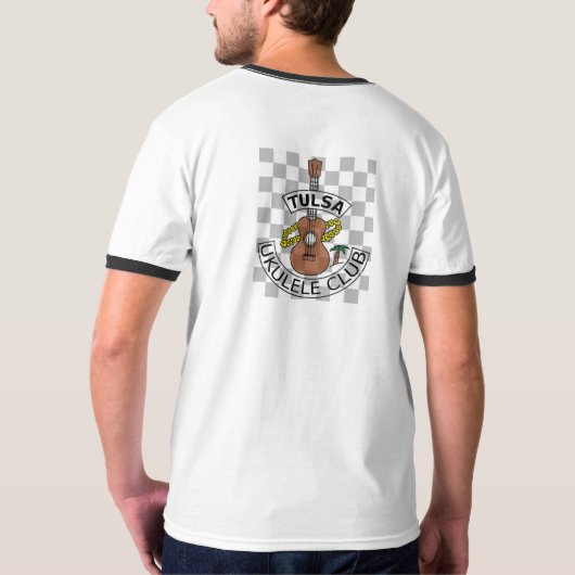 cirkel van vijf t-shirt (Achterkant volledig)