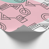 Cirkel van vormen cadeaupapier (Hoek)