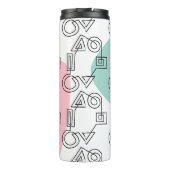 Cirkel van vormen thermosbeker (Achterkant)