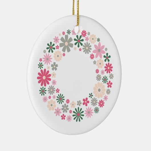 Cirkel van vreugde (fusie) keramisch ornament (Rechts)