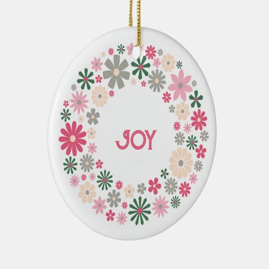 Cirkel van vreugde (fusie) keramisch ornament (Rechts)