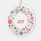 Cirkel van vreugde (fusie) keramisch ornament (Links)