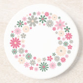 Cirkel van vreugde zandsteen onderzetter (Voorkant)