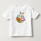 Cirkel van vrienden kinder shirts (Voorkant)