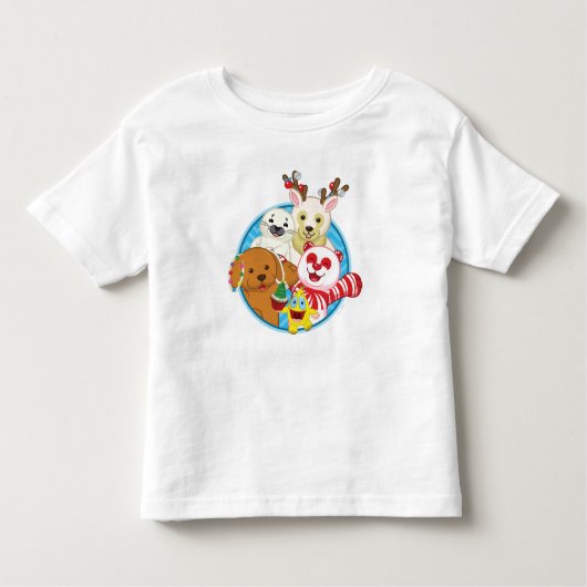 Cirkel van vrienden kinder shirts (Voorkant)