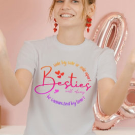 Cirkel van Vriendschap Typografie T-shirt