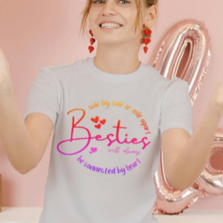 Cirkel van Vriendschap Typografie T-shirt