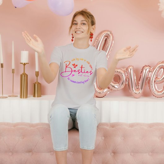 Cirkel van Vriendschap Typografie T-shirt