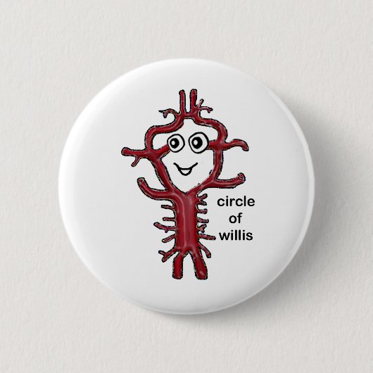 Cirkel van Willis Ronde Button 5,7 Cm (Voorkant)