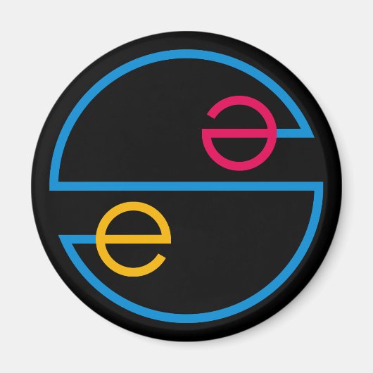 Cirkel van "Zee" Magneet (Voorkant)