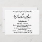 Cirkel van Zwart & Wit Kippen Eten Watermeloen Kaart (Achterkant)