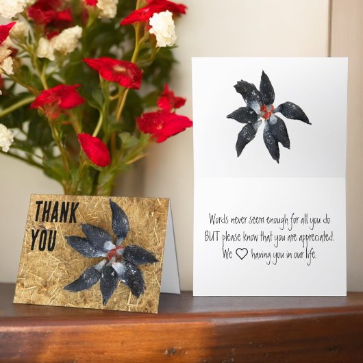 Cirkel van Zwart & Wit Kippen Eten Watermeloen Kaart