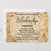 Cirkel van Zwart & Wit Kippen Eten Watermeloen Kaart (Achterkant)