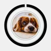 Cirkel voor dubbelzijdig fotosjabloon metalen ornament (Achterkant)