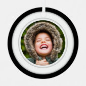 Cirkel voor dubbelzijdig fotosjabloon metalen ornament (Voorkant)