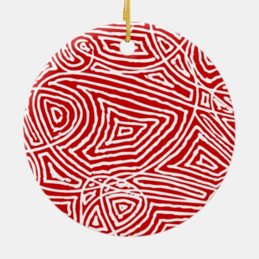 Cirkel voor plakband keramisch ornament (Achterkant)