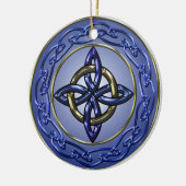 Cirkel voor versiering van de Eternity Knot-struct Keramisch Ornament (Links)