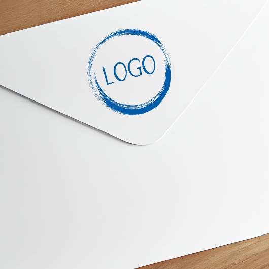 Cirkel Zakelijk Logo Promo Zelfinktende Stempel