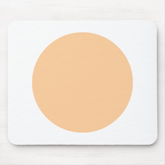 Cirkel - Zand met Wit Muismat (Voorkant)