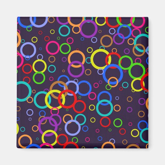 Cirkelachtergrond Magneet (Voorkant)