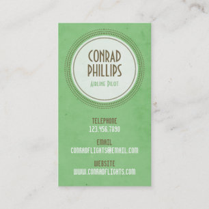  cirkelafbeelding versleten - stijl 2 visitekaartje