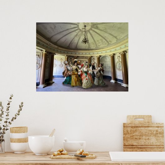 Cirkelafstand Poster (Keuken)