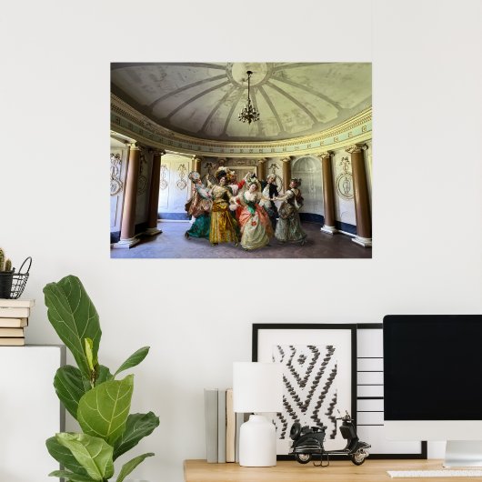 Cirkelafstand Poster (Thuiskantoor)