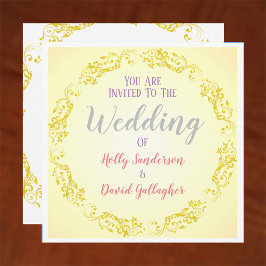 Cirkelbloei met gegradueerde achtergrond kaart