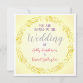 Cirkelbloei met gegradueerde achtergrond kaart (Voorkant)