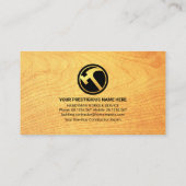 Cirkelbord voor houten korrels Handyman Tools Visitekaartje (Achterkant)