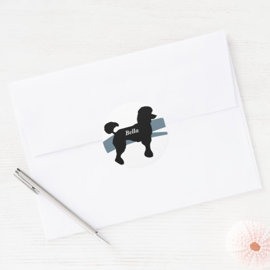 Cirkeldraaiknok Ronde Sticker (Envelop)