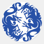 cirkeldraken stickers (Voorkant)