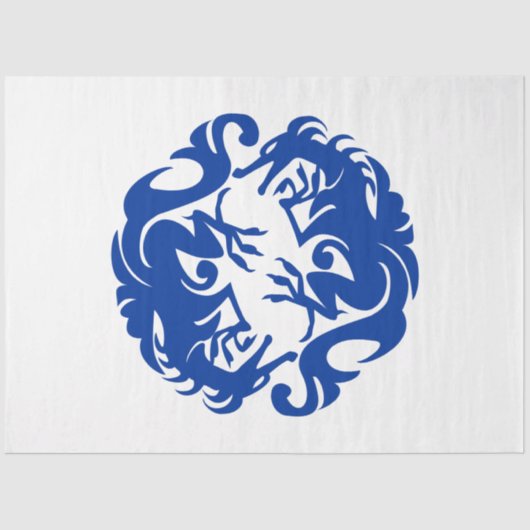 cirkeldrakenpapier tissuepapier (Voorkant)