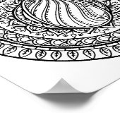 Cirkeldriehoek 2e poster (Hoek)