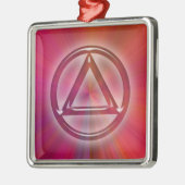 Cirkeldriehoek Sober Recovery Hanging Ornament (Links)