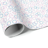 Cirkeldriehoekspleetpapier Cadeaupapier (Rol Hoek)