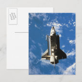 Cirkelende Aarde 2 van de ruimtependel Briefkaart (Voorkant / Achterkant)