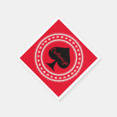 Cirkelharthart Zwart scherm Thunder_Cove Servet (Hoek)