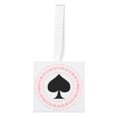 Cirkelhartspieren zwarte schoppen Thunder_Cove Decoratie (Voorkant)